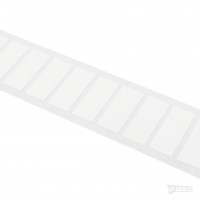 Etiqueta RFID autoadhesiva de película para impresión, 44 x 18, EPC C1 G2, Monza R6