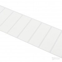 Etiqueta RFID autoadhesiva de película para impresión, 76 x 26, EPC C1 G2, Monza R6. Etiqueta RFID autoadhesiva de película para impresión, 76 x 26, EPC C1 G2, Monza R6.