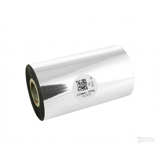 Cinta de termotransferencia de cera estándar 110 mm x 300 m IN