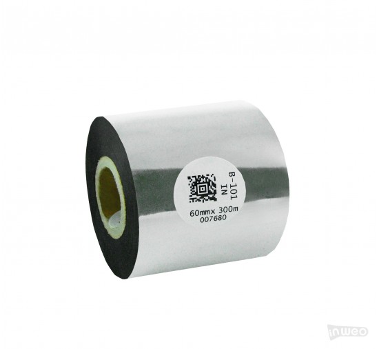 Cinta de transferencia térmica de cera estándar 60 mm x 300 m IN
