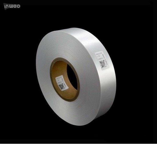 Cinta de satén blanca premium 40 mm x 200 m