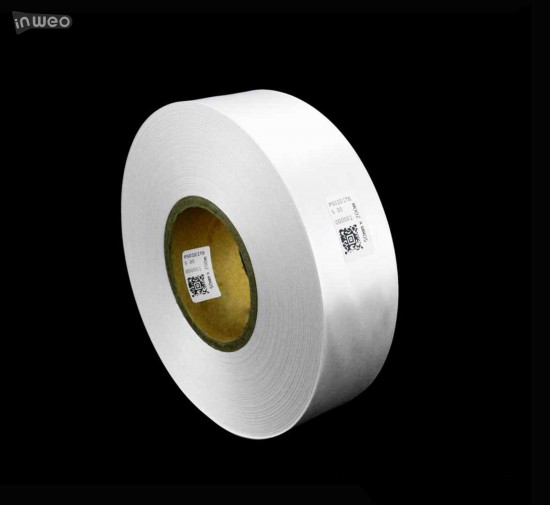 Cinta de satén blanca Premium 50 mm x 200 m