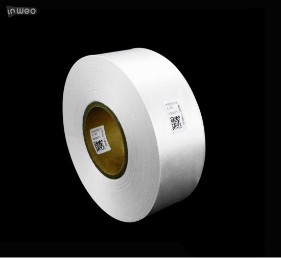 Cinta de satén blanca Premium 60 mm x 200 m