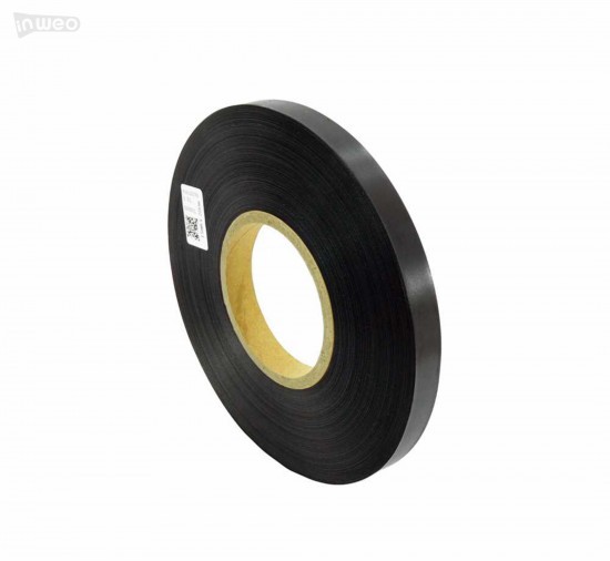 Cinta de satén negra premium 15 mm x 200 m