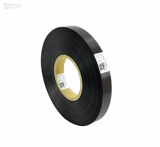 Cinta de satén negra premium 20 mm x 200 m