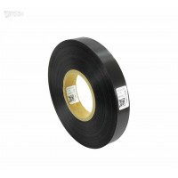 Cinta de satén negra premium 25 mm x 200 m