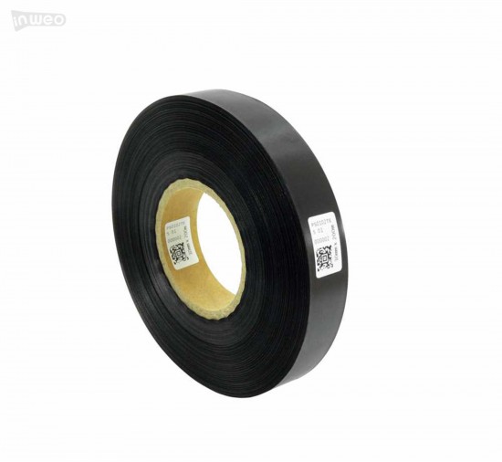 Cinta de satén negra premium 30 mm x 200 m