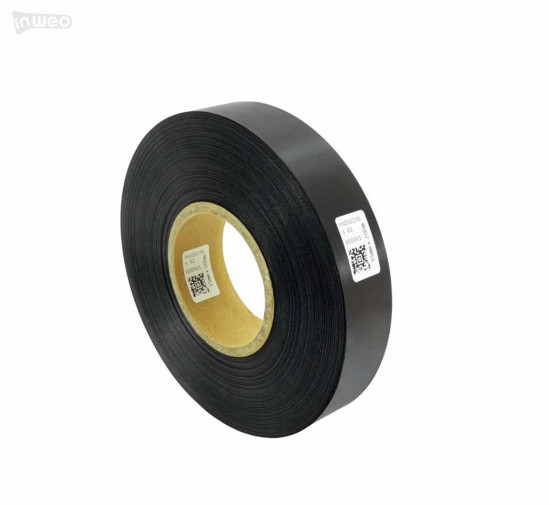 Cinta de satén negra premium 35 mm x 200 m