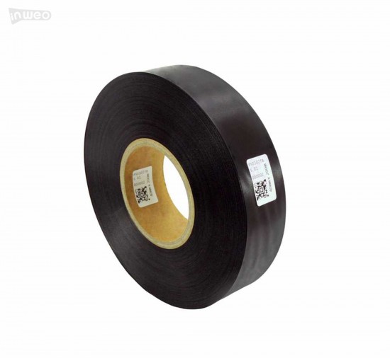 Cinta de satén negra premium 40 mm x 200 m