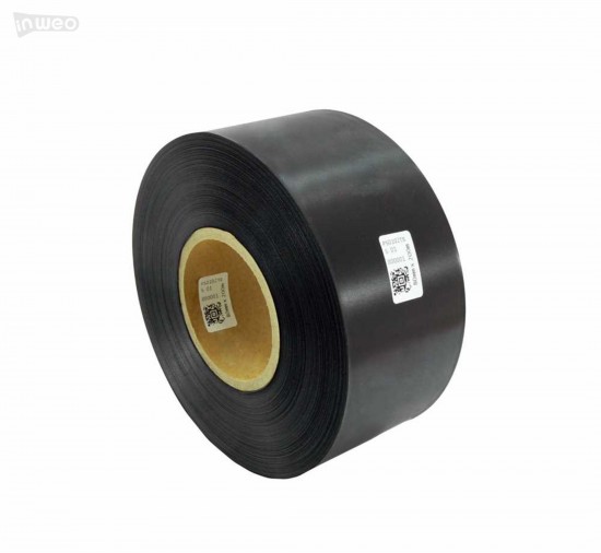 Cinta de satén negra Premium 80 mm x 200 m Cinta de satén negra Premium 80 mm x 200 m