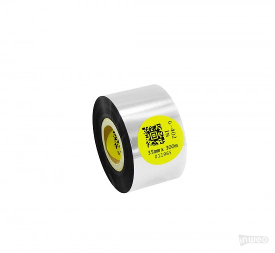 Cinta térmica de transferencia Harz para textiles 35 mm x 300 m IN