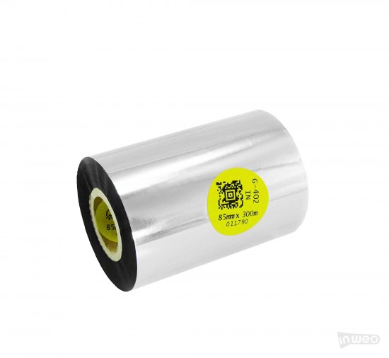 Cinta de termotransferencia Harz para tejidos 85 mm x 300 m IN