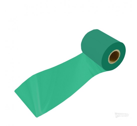 Cinta termotransfer verde para lámina 55x300 OUT