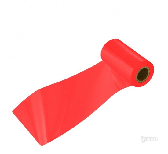 Cinta de transferencia térmica roja para textiles 110x150 OUT