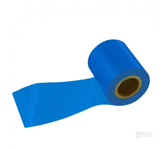 Cinta de termotransferencia azul Harz para película 55x150 OUT Cinta de termotransferencia azul Harz para película 55x150 OUT