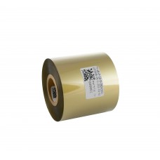 Cinta de transferencia térmica de cera y resina dorada 60 mm x 300 m FUERA