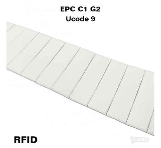 Etiqueta RFID con espuma – chip para dorsal para el cronometraje en competiciones deportivas