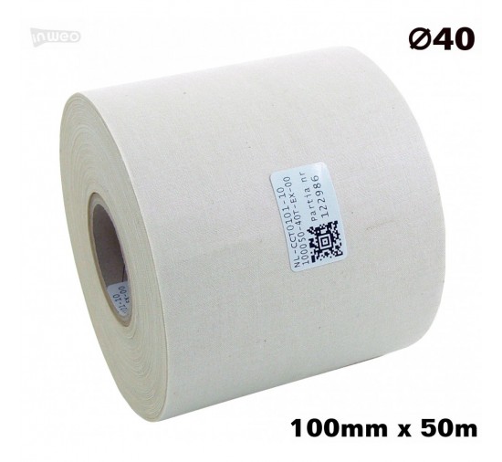 Algodón natural un lado 0100x050 premium