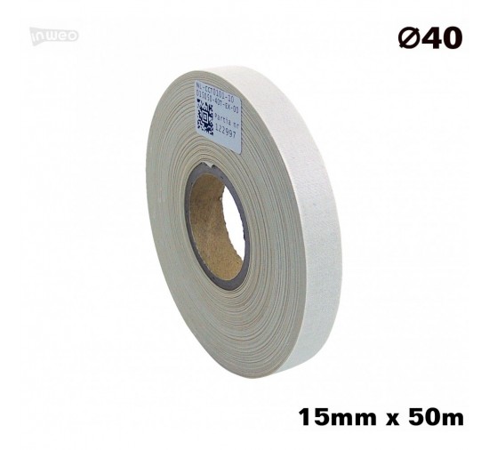 Algodón natural de un lado 015x050 premium