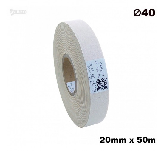 Algodón natural un lado 020x050 premium