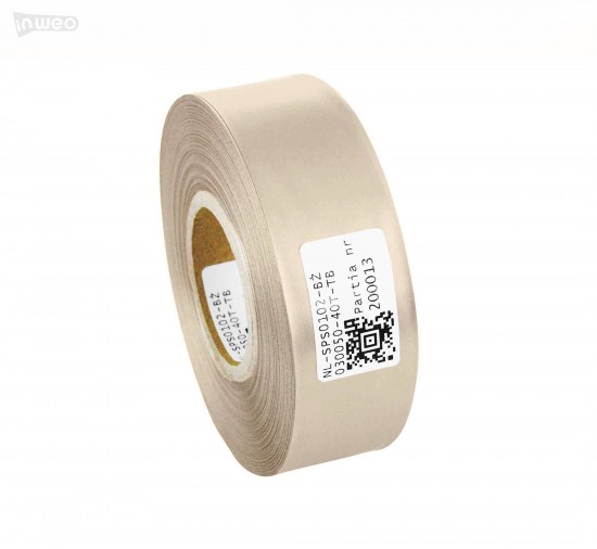 Cinta de satén premium beige 30 mm x 50 m Cinta de satén premium beige 30 mm x 50 m