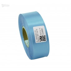 Cinta de satén azul claro premium 30 mm x 50 m