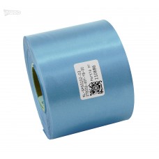 Cinta de satén azul cielo premium 70 mm x 50 m