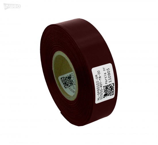 Cinta de satén burdeos premium 25 mm x 50 m Cinta de satén burdeos premium 25 mm x 50 m