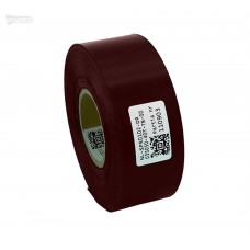 Cinta de satén burdeos Premium 35 mm x 50 m