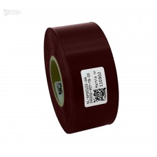 Cinta de satén burdeos Premium 40 mm x 50 m