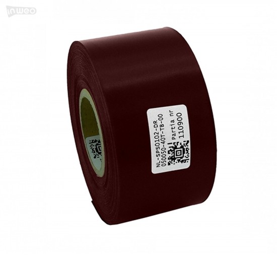 Cinta de satén vino premium 50 mm x 50 m