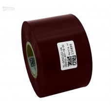 Cinta de satén burdeos premium 60 mm x 50 m