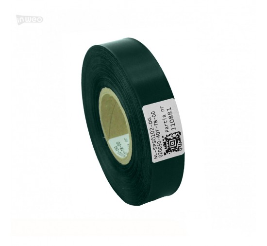 Cinta de satén verde oscuro Premium 20 mm x 50 m