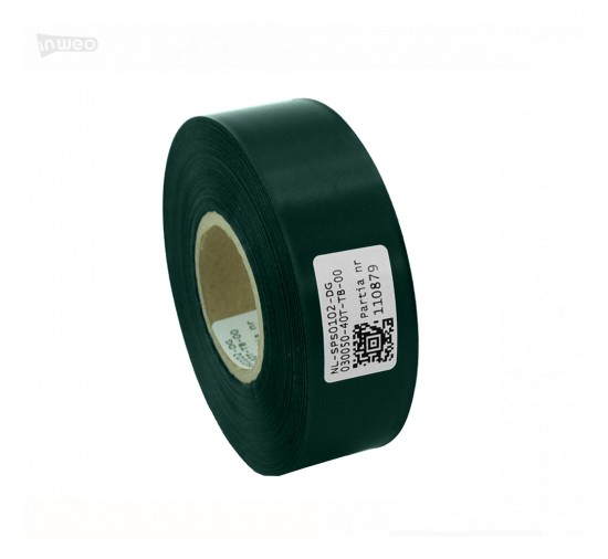 Cinta de satén verde oscuro Premium 30 mm x 50 m