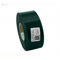 Cinta de satén verde oscuro premium 35 mm x 50 m