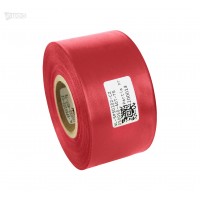 Cinta de satén roja premium 50 mm x 50 m