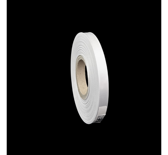 Cinta de satén blanca premium doble cara 10 mm x 50 m