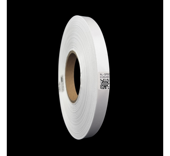 Cinta de satén blanca premium doble cara 15mm x 200m