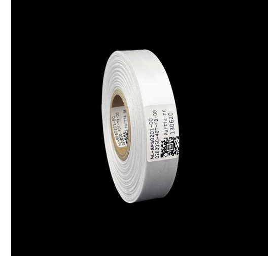 Cinta de satén blanca premium doble cara 20mm x 50m