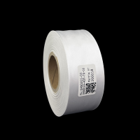 Cinta de satén blanca premium doble cara 40mm x 50m