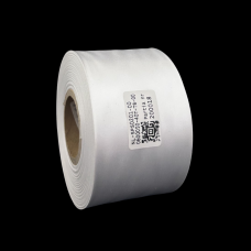 Cinta de satén blanca premium doble cara 60 mm x 50 m