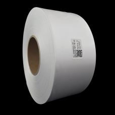 Cinta de satén blanca doble cara premium 80mm x 200m