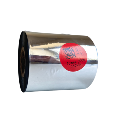 Cinta de transferencia térmica E-202 de resina-cera premium para algodón, 70 mm x 300 m, OUT.