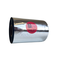 Cinta de transferencia térmica E-202 de resina-cera premium para algodón, 90 mm x 300 m, OUT.