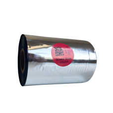 Cinta de transferencia térmica E-202 de resina-cera premium para algodón, 90 mm x 300 m, OUT.