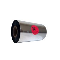 Cinta de transferencia térmica E-222, resina-cera premium, 104 mm x 300 m, para exterior.