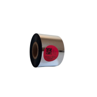 Cinta de transferencia térmica E-222, resina-cera premium, 45 mm x 300 m, para exterior.