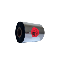 Cinta de transferencia térmica E-222, resina-cera premium, 75 mm x 300 m, para exteriores.