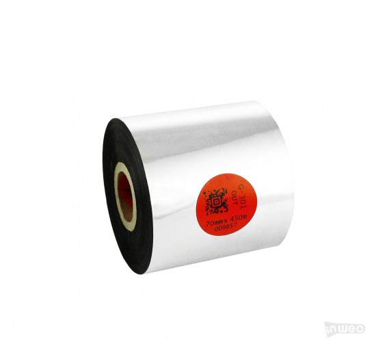 Cinta de termotransferencia Harz estándar 70 mm x 450 m FUERA