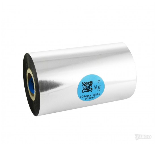 Cinta de termotransferencia Harz Premium 104 mm x 300 m IN